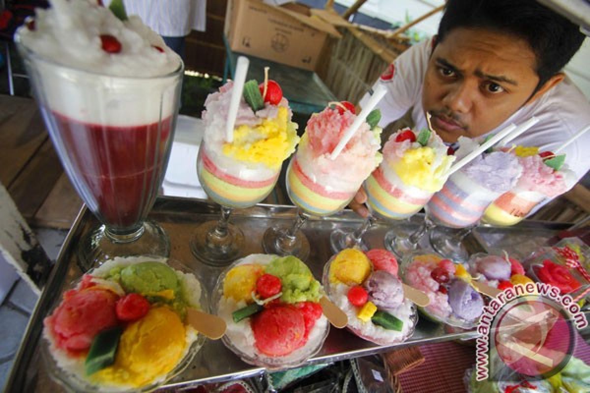 Mahasiswa luncurkan produk es krim jagung