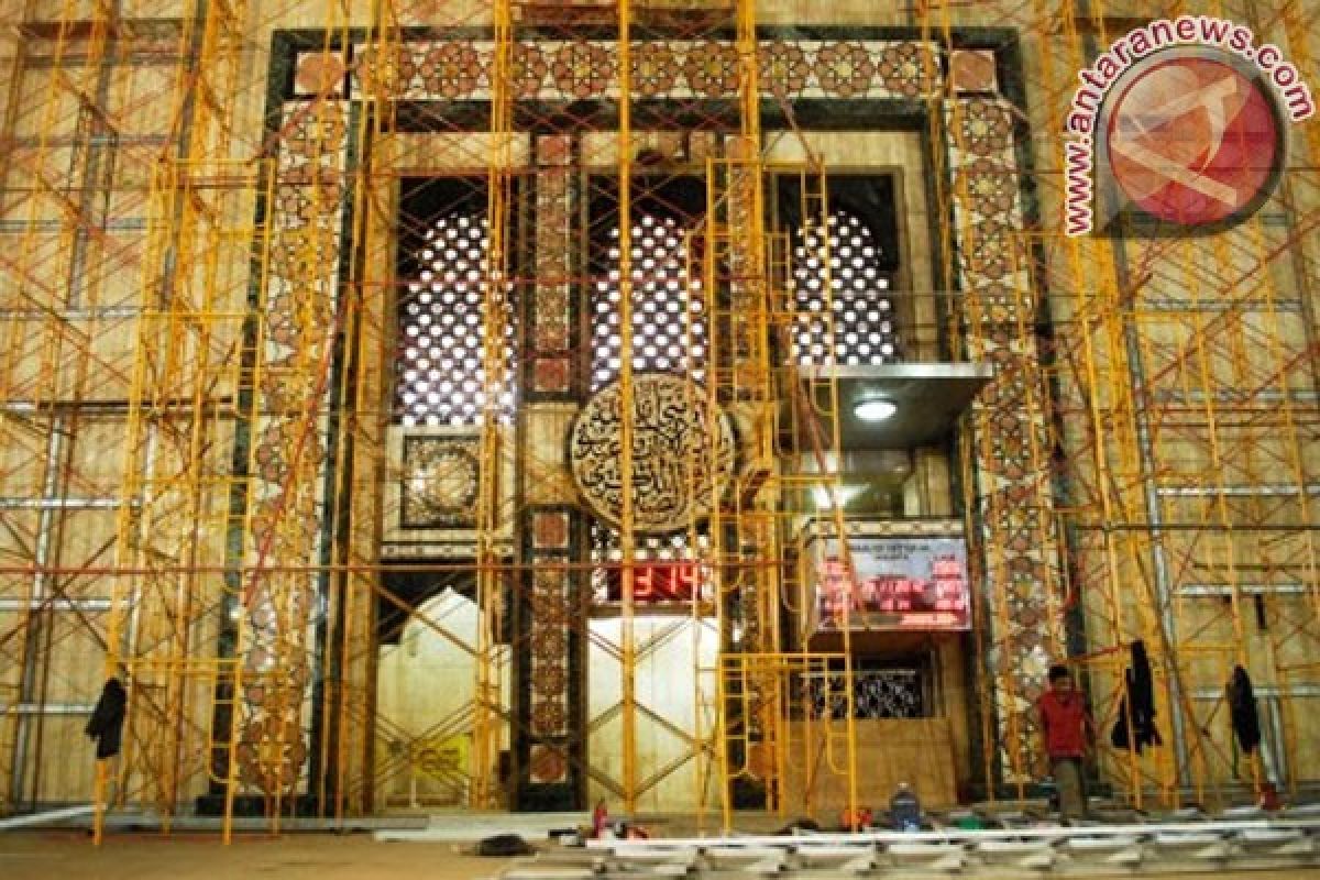 Masjid Istiqlal direnovasi