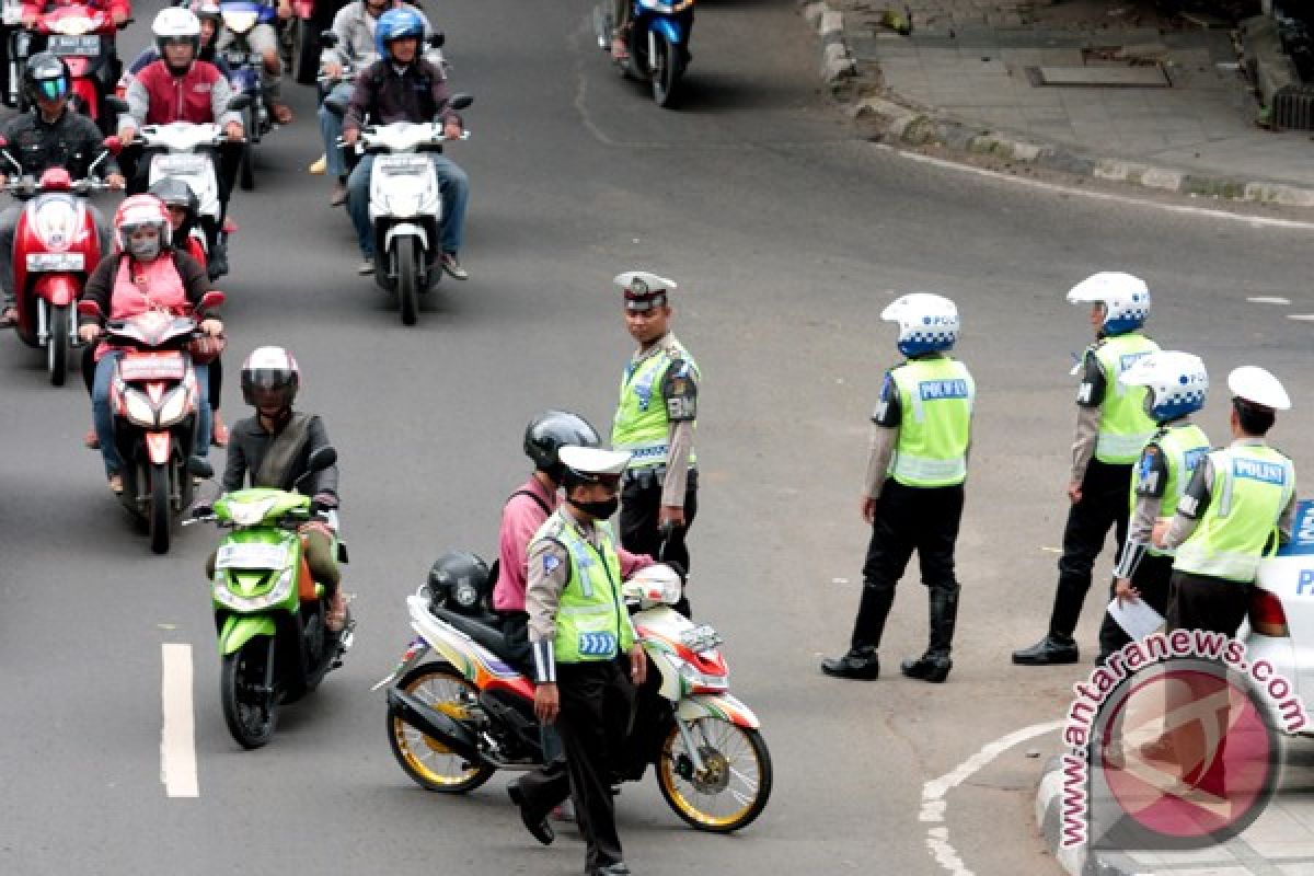 Polantas Bekasi tindak 2.209 pelanggar lalu lintas