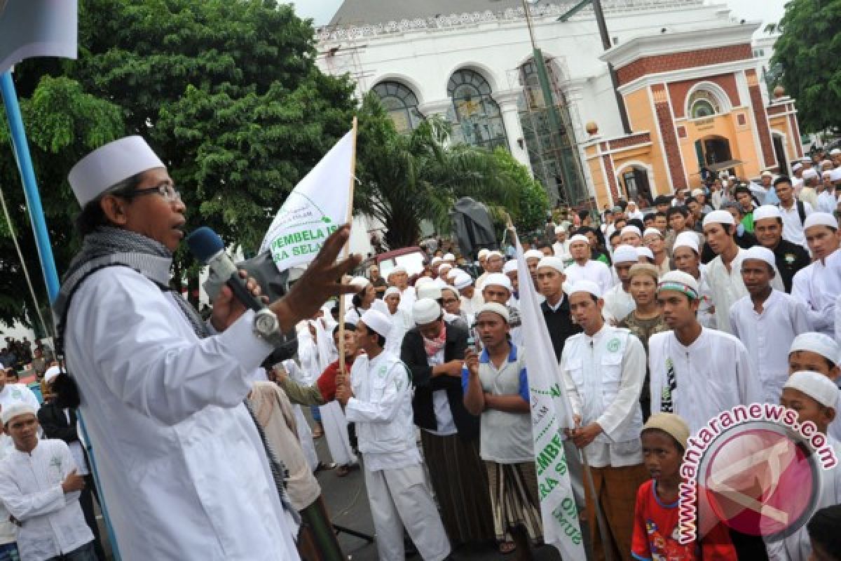 Aksi solidaritas umat muslim 