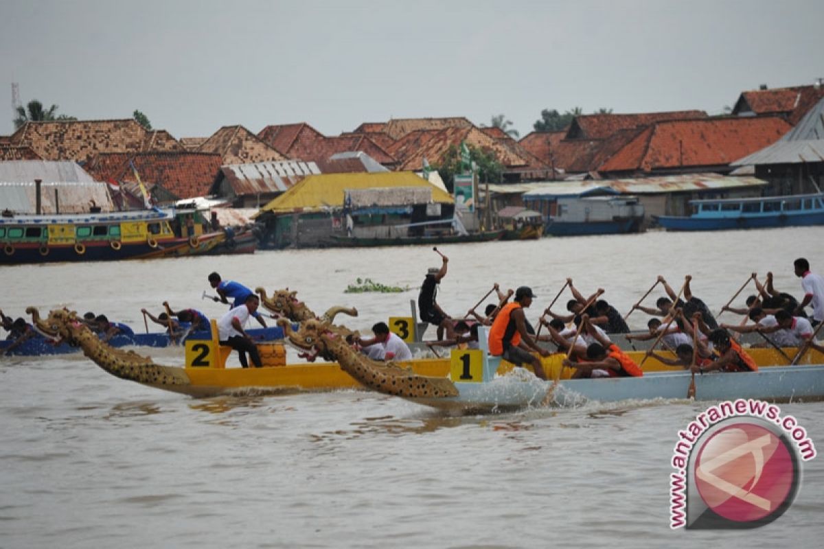 Jambi gelar kejuaraan perahu naga nasional