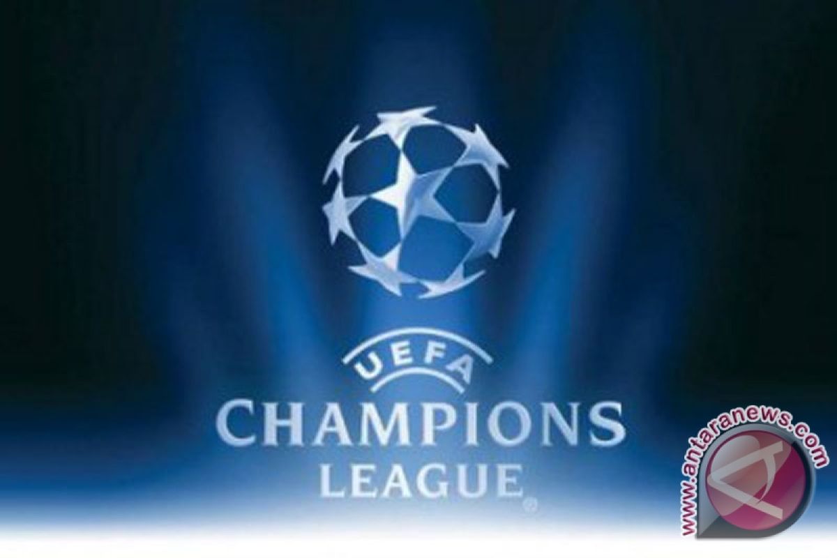 Hasil pertandingan fase grup Liga Champions