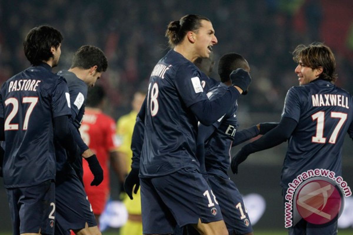 PSG melumat Lens 4-1 untuk puncaki Liga Prancis