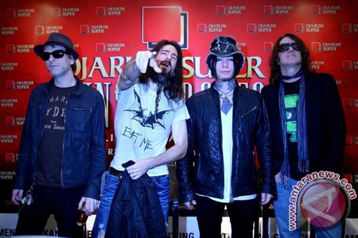 Persiapan Guns N' Roses jelang konser di Jakarta 