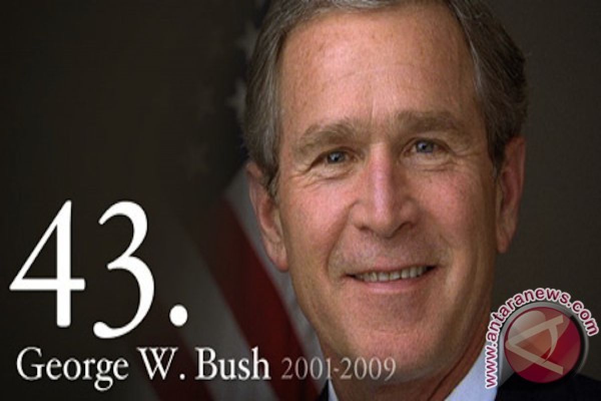 Lukisan karya mantan Presiden AS George W. Bush siap dipamerkan
