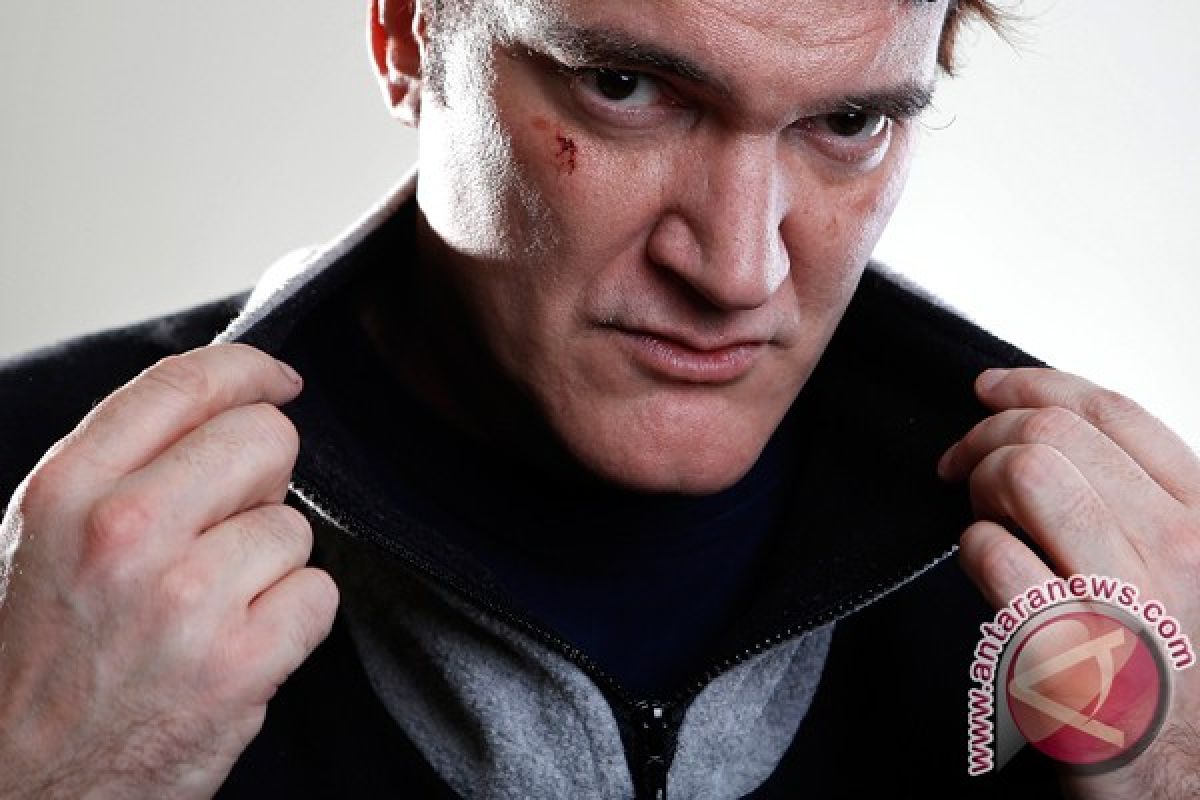 Quentin Tarantino diabadikan di Hollywood Walk of Fame