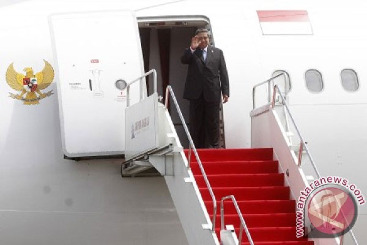 President Yudhoyono leaves for Bali
