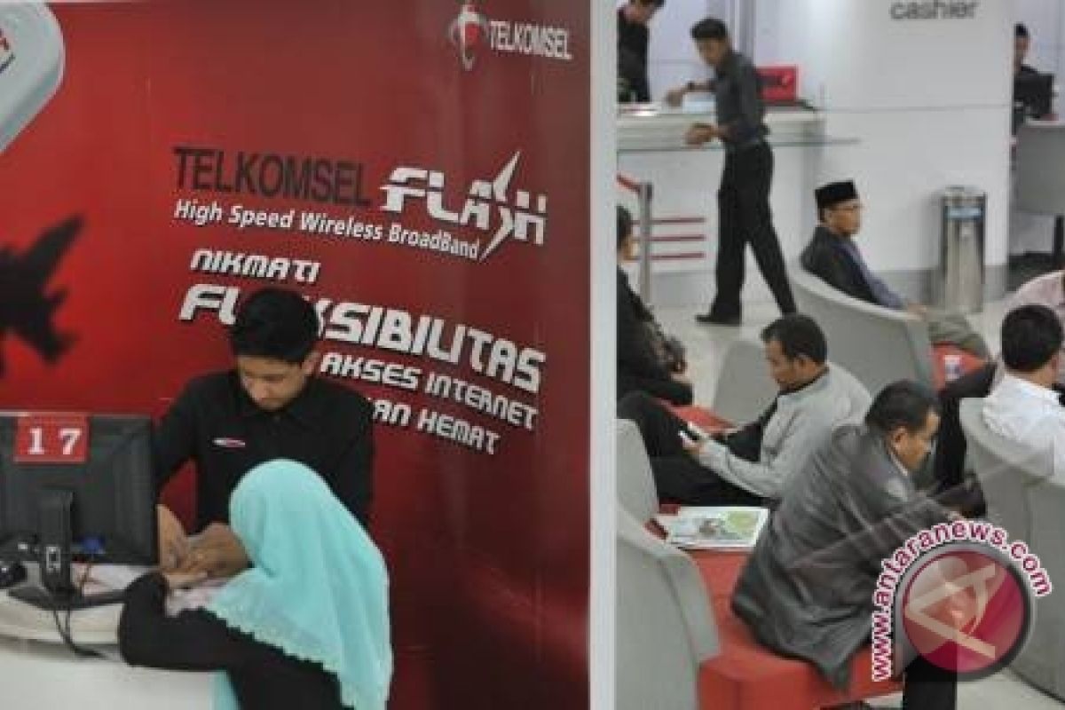 Trafik Layanan Data Telkomsel Melonjak 136 Persen