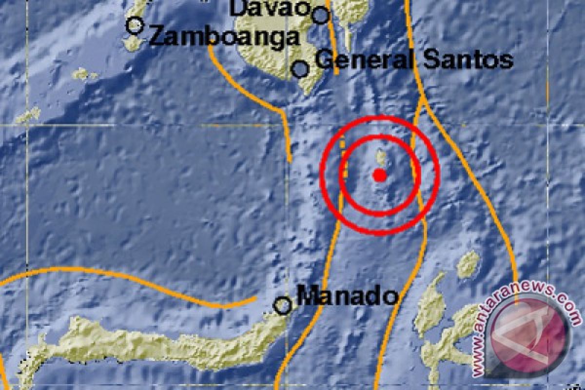 Gempa magnitudo 7,1 guncang Melonguane-Talaud