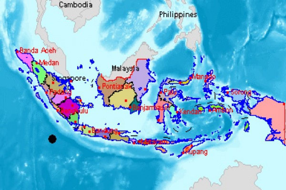 Indonesia did not have major natural disasters in 2012