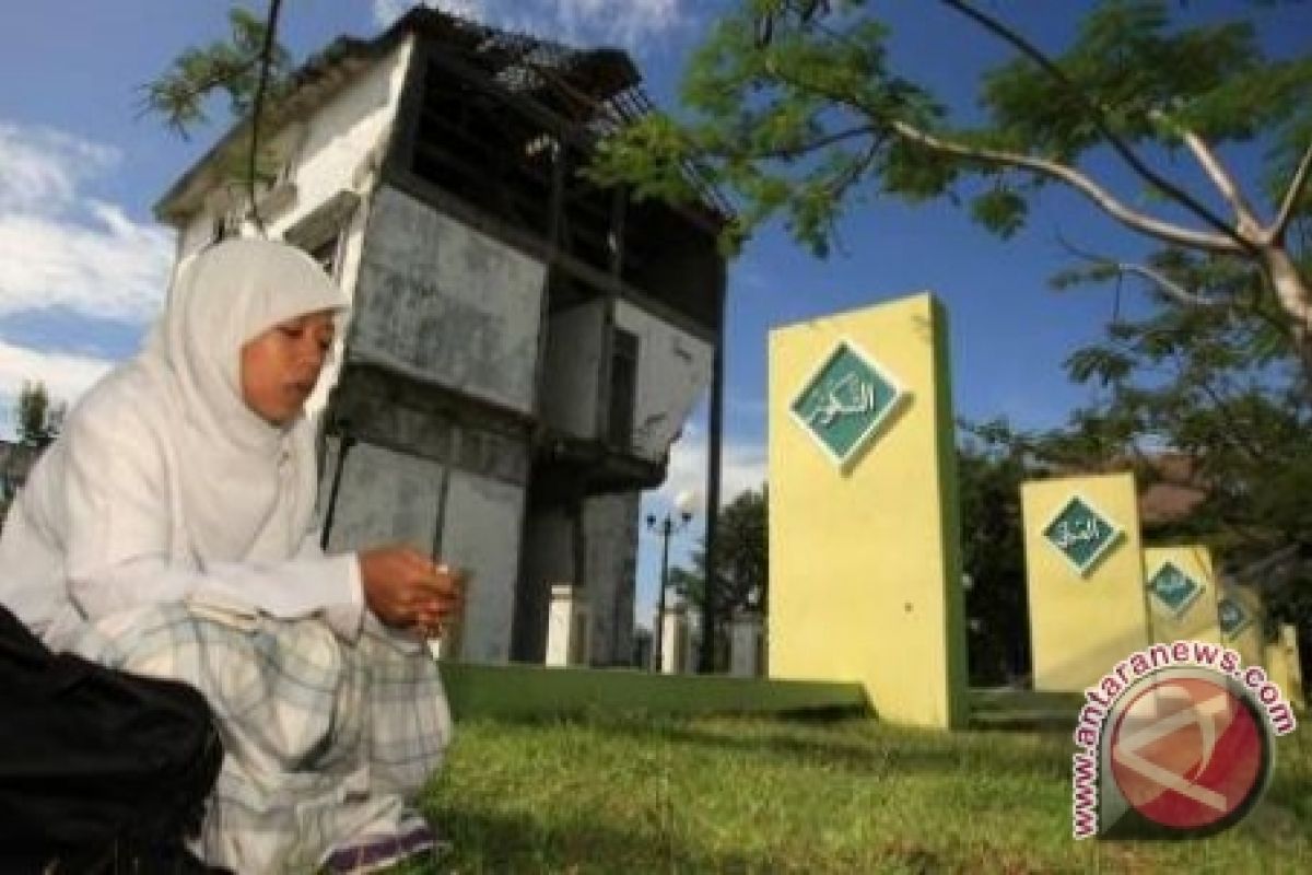 Monumen Tsunami Gampong Pasir Aceh Barat Diresmikan