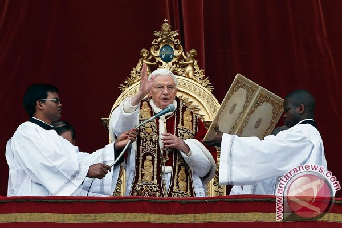 Umat jangan gelisah atas pengunduran diri Paus Benediktus XVI