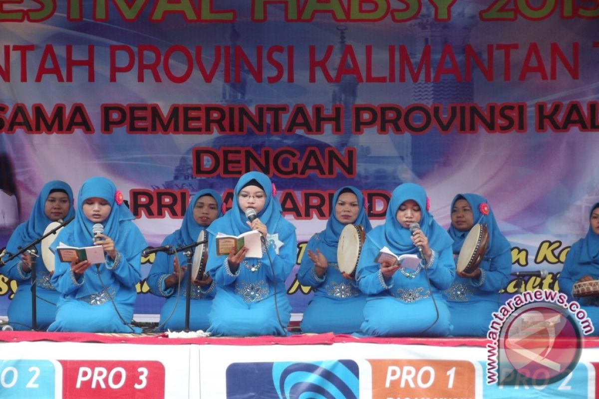 HUT Kaltim Semarak dengan Festival Habsyi