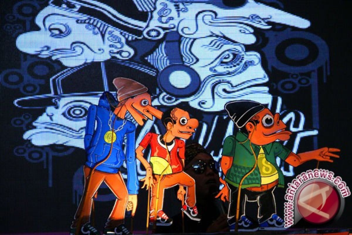 Wayang Hip Hop meriahkan pergantian tahun di Yogyakarta 