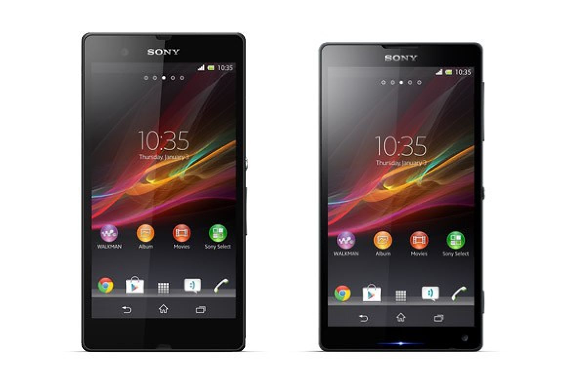 Sony hadirkan Xperia Z dan ZL