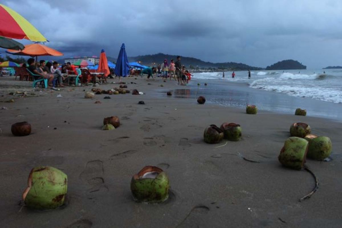 Sampah Kelapa di Padang 21 Ton per Hari