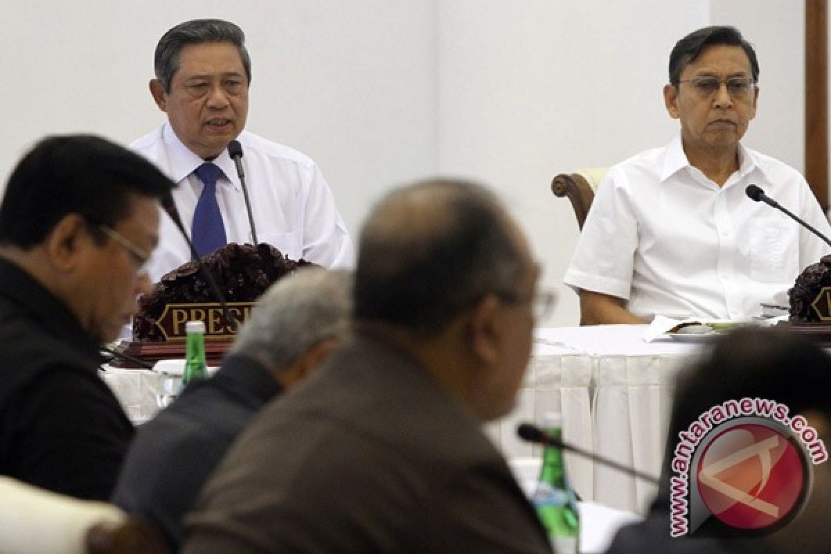 SBY rapat bidang polhukkam di Istana Bogor