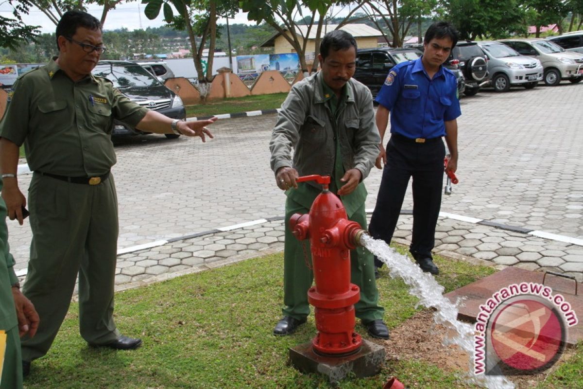  BPBD Cek Peralatan Pemadam di Perkantoran