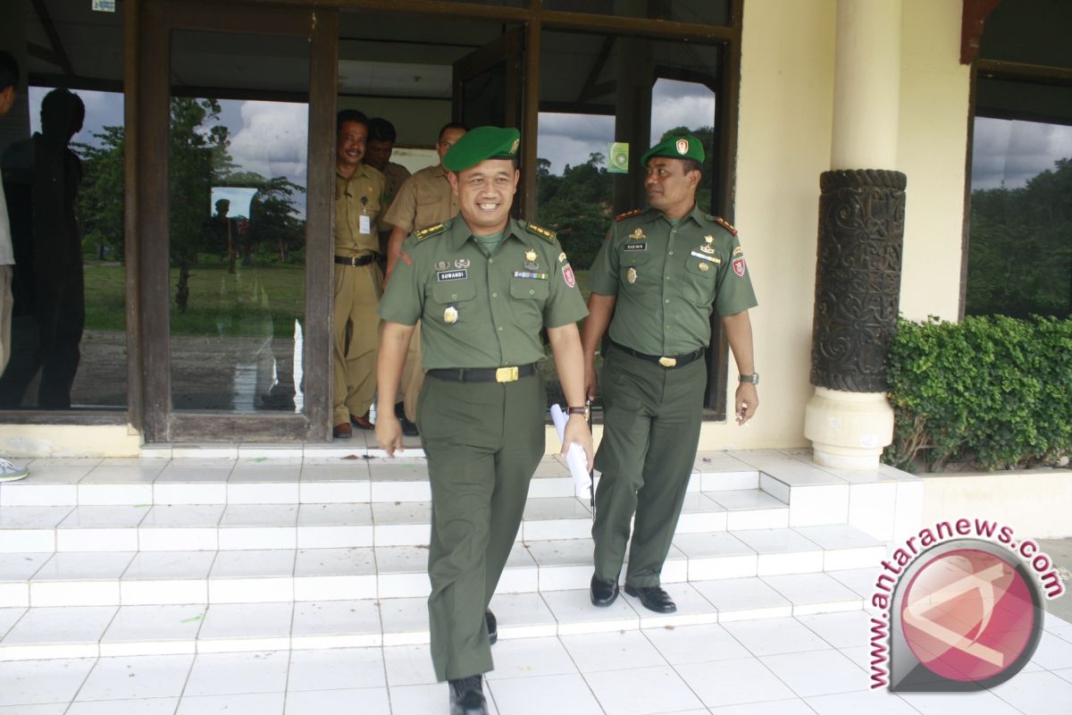 Kasdam Tinjau Kelayakan Lahan Skuadron