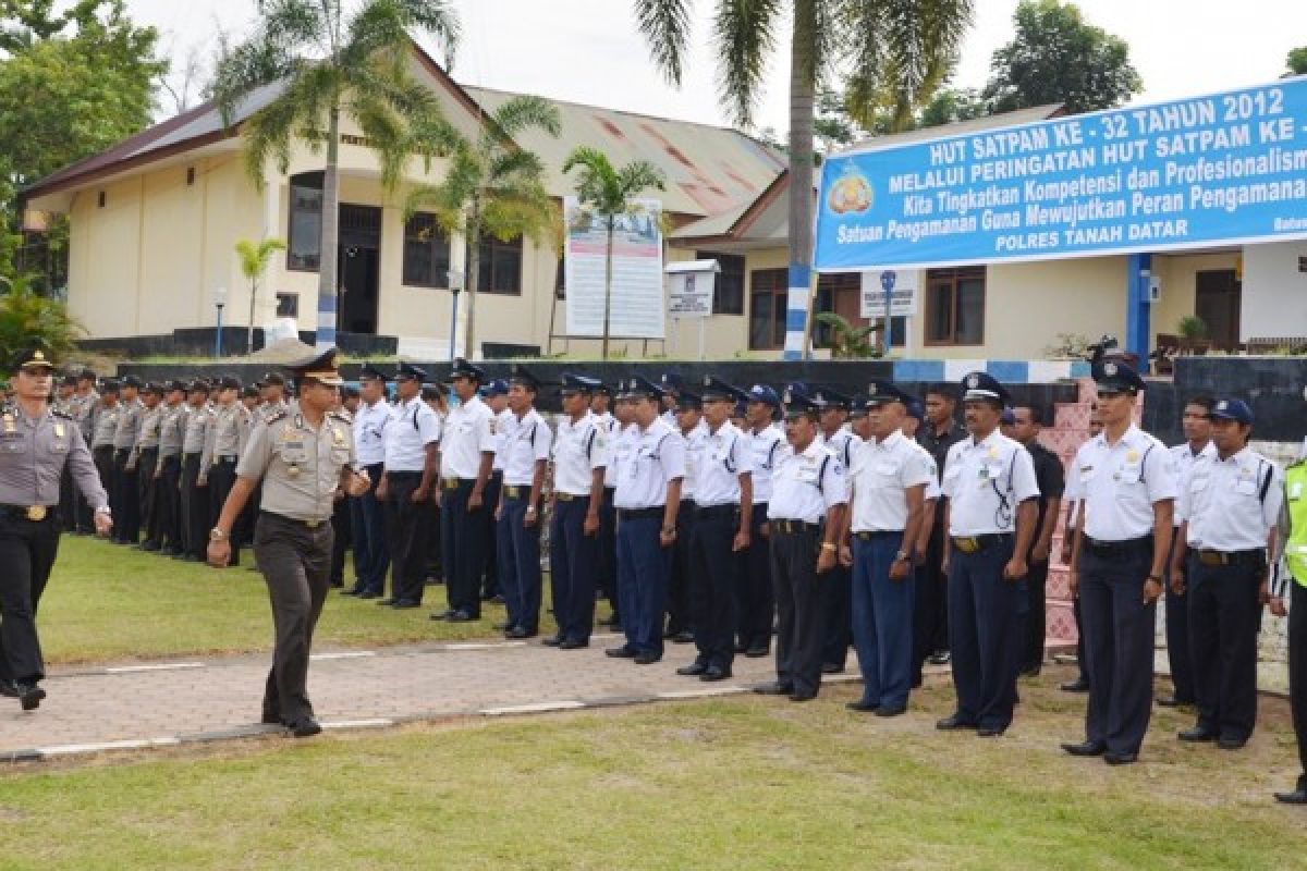 Polres Agam Gelar Lomba Meriahkan HUT Satpam