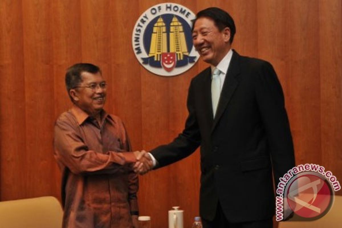 Kalla bertemu Wakil PM Singapura bahas ASEAN 