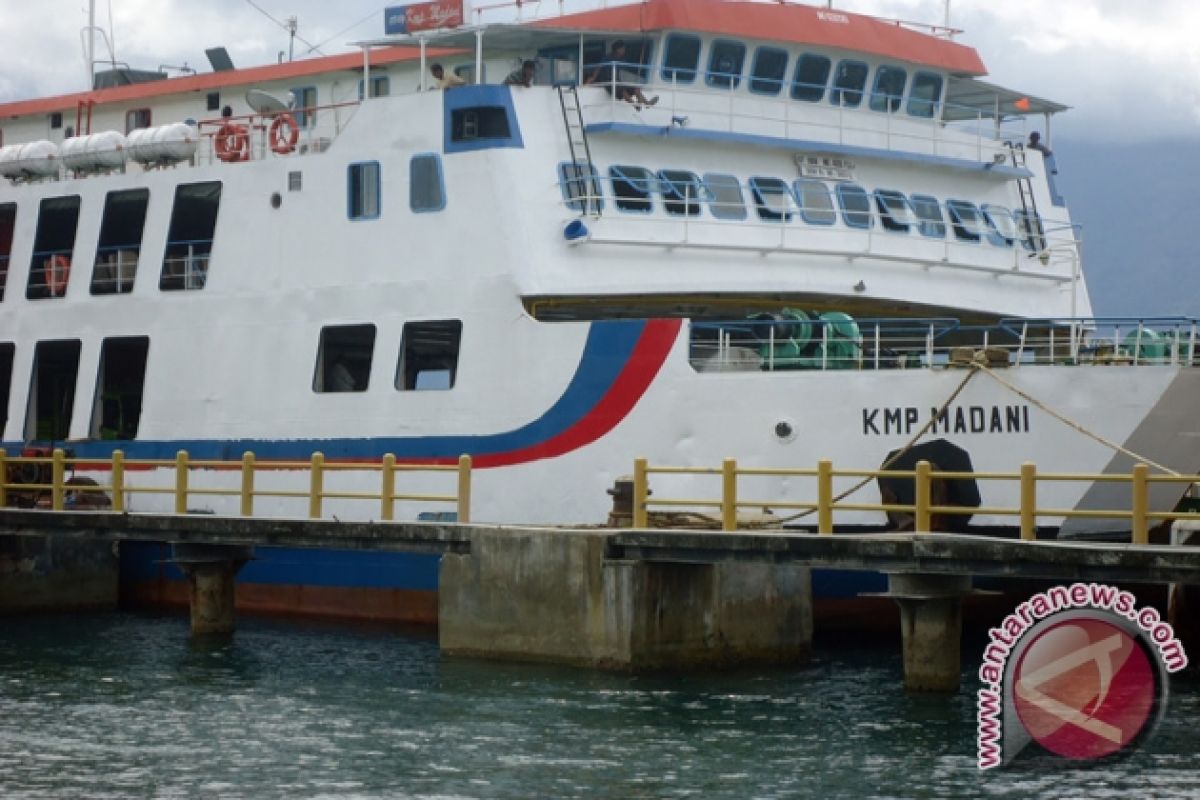 KMP Madani Berlayar Ke Balikpapan Dengan Muatan Minim