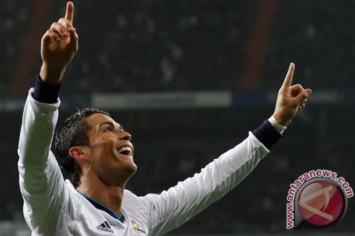 Ronaldo jadi penyelamat, Madrid vs United 1-1
