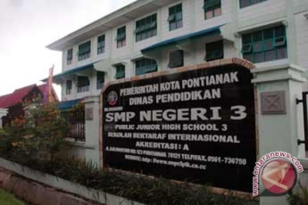 SMPN 3 Pontianak Tetap Teruskan Program Belajar Sama