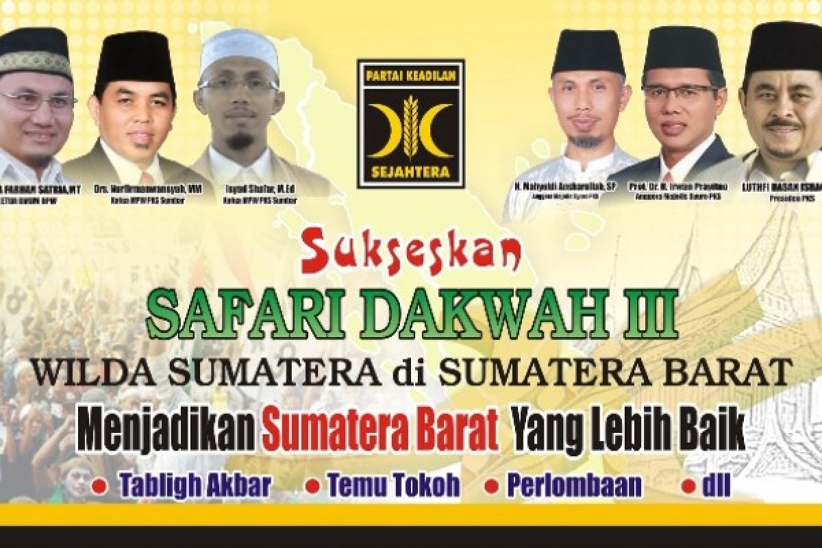 PKS GELAR SAFARI DAKWAH SUMATERA DI PADANG