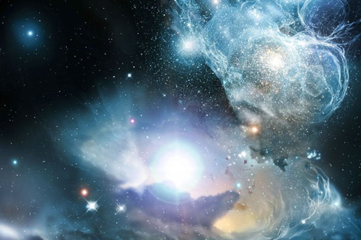 Astronom temukan struktur terbesar di alam