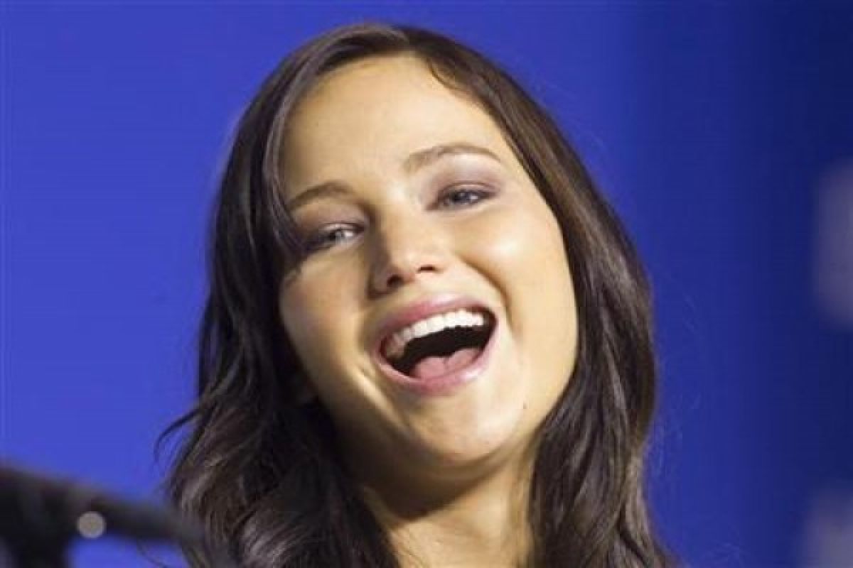 Jennifer Lawrence jadi "bintang pop"