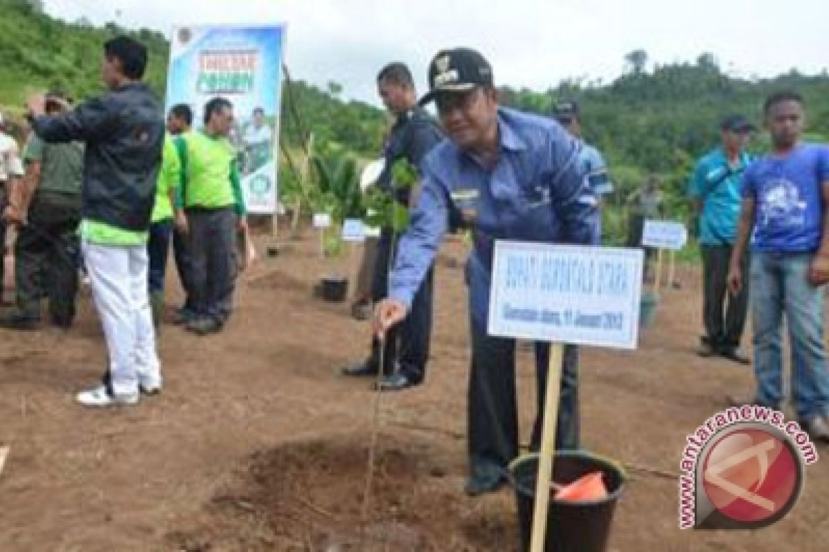 PNS Gorontalo Utara Diwajibkan Tanam Bibit Pohon 