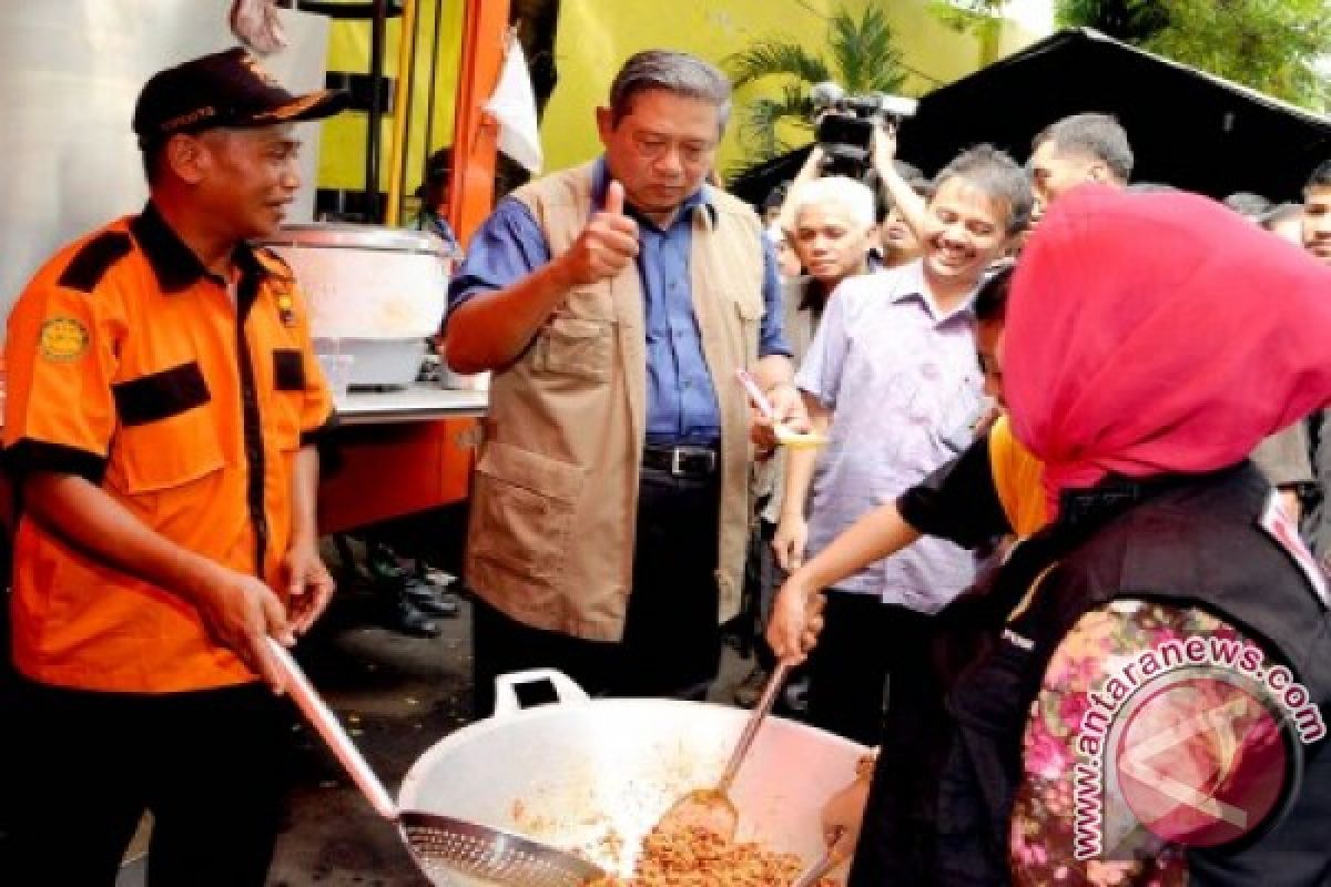 Presiden harapkan semua tetap siaga banjir