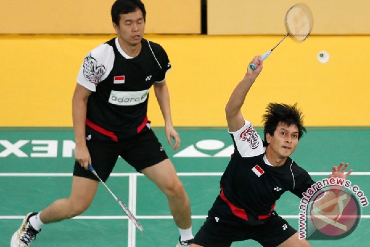 Ganda putra Indonesia terbanyak sembahkan medali All England