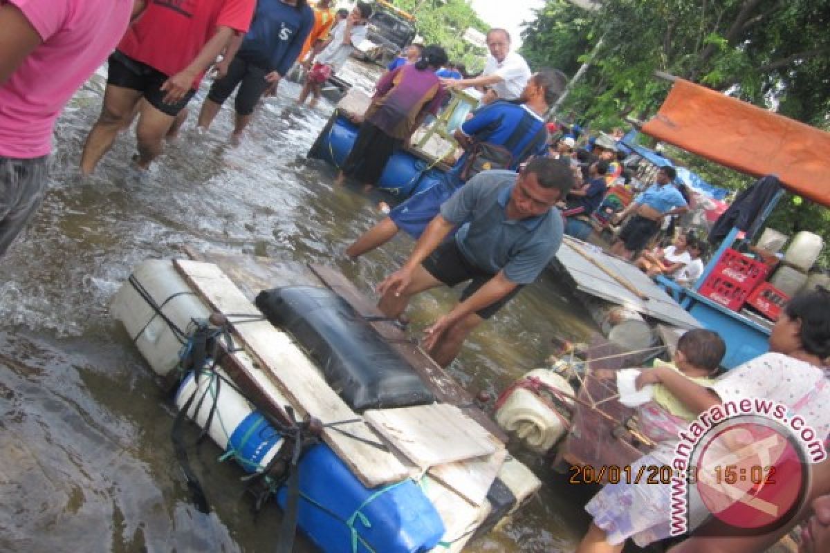 Daerah Penjaringan sudah enam hari terendam