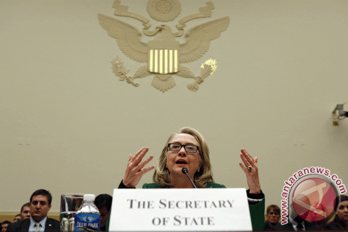 Menlu AS bela diri soal serangan Benghazi 