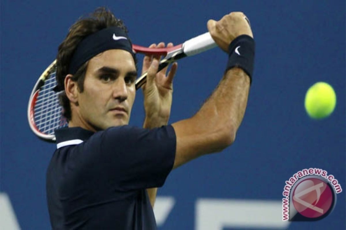  Federer atasi perlawanan Tsonga