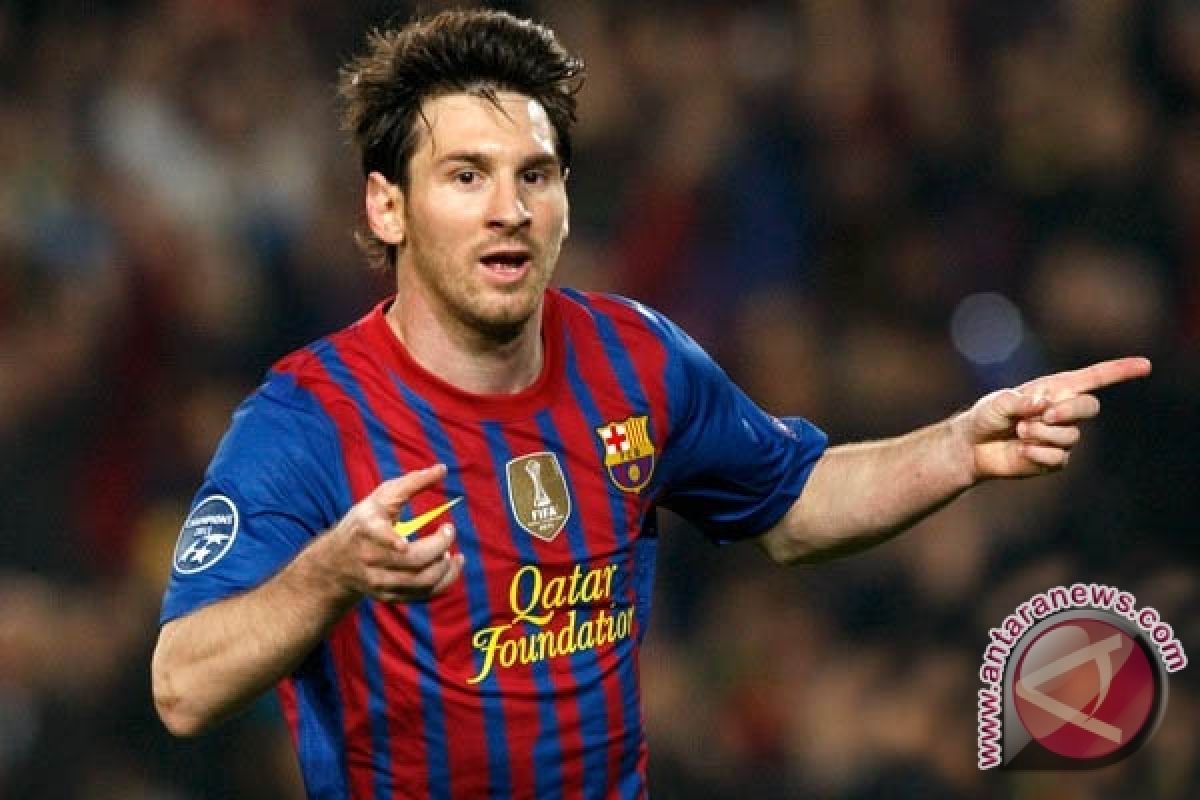 Messi memilih rendah hati