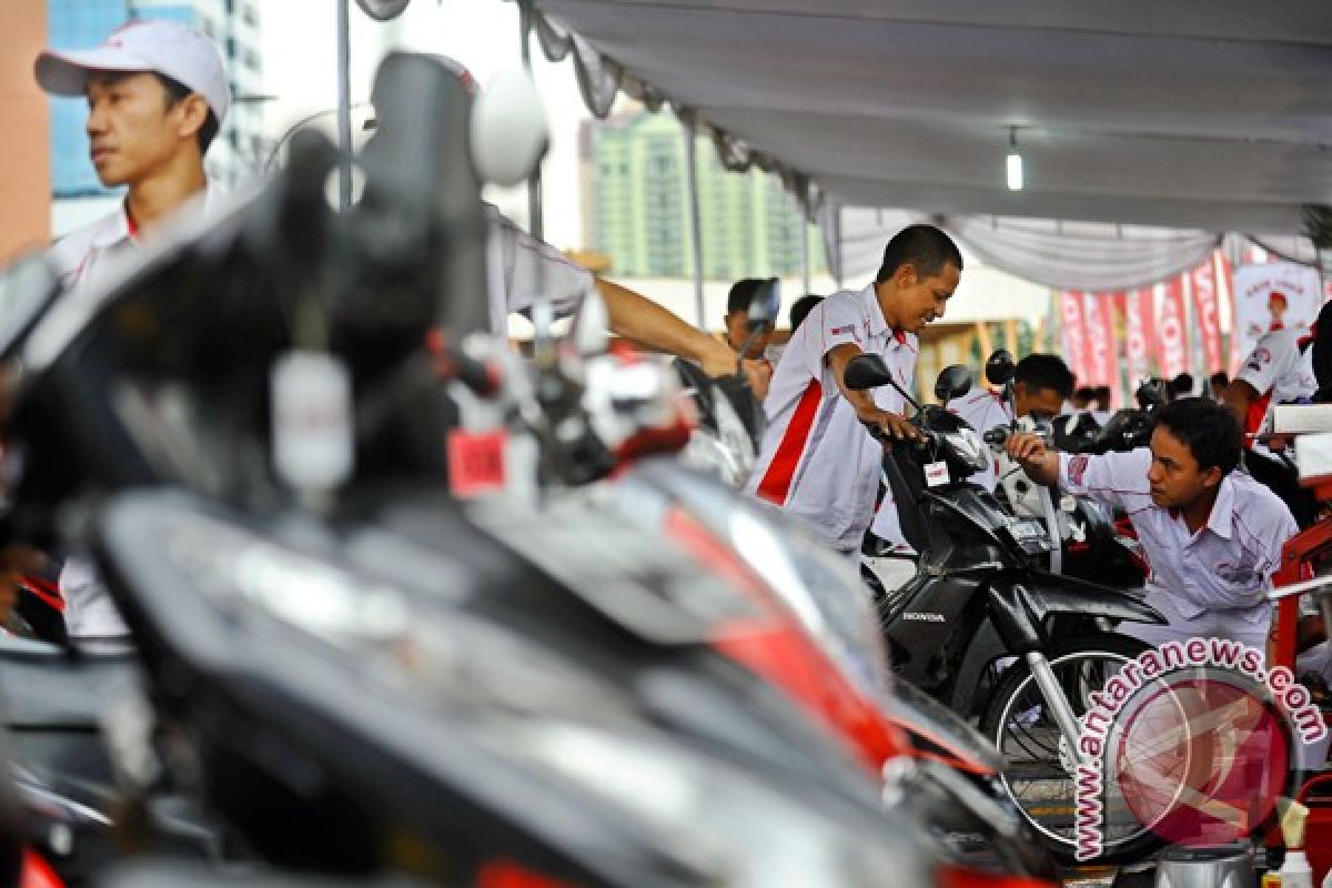 Sambut HUT RI, servis motor Honda diskon 17 persen