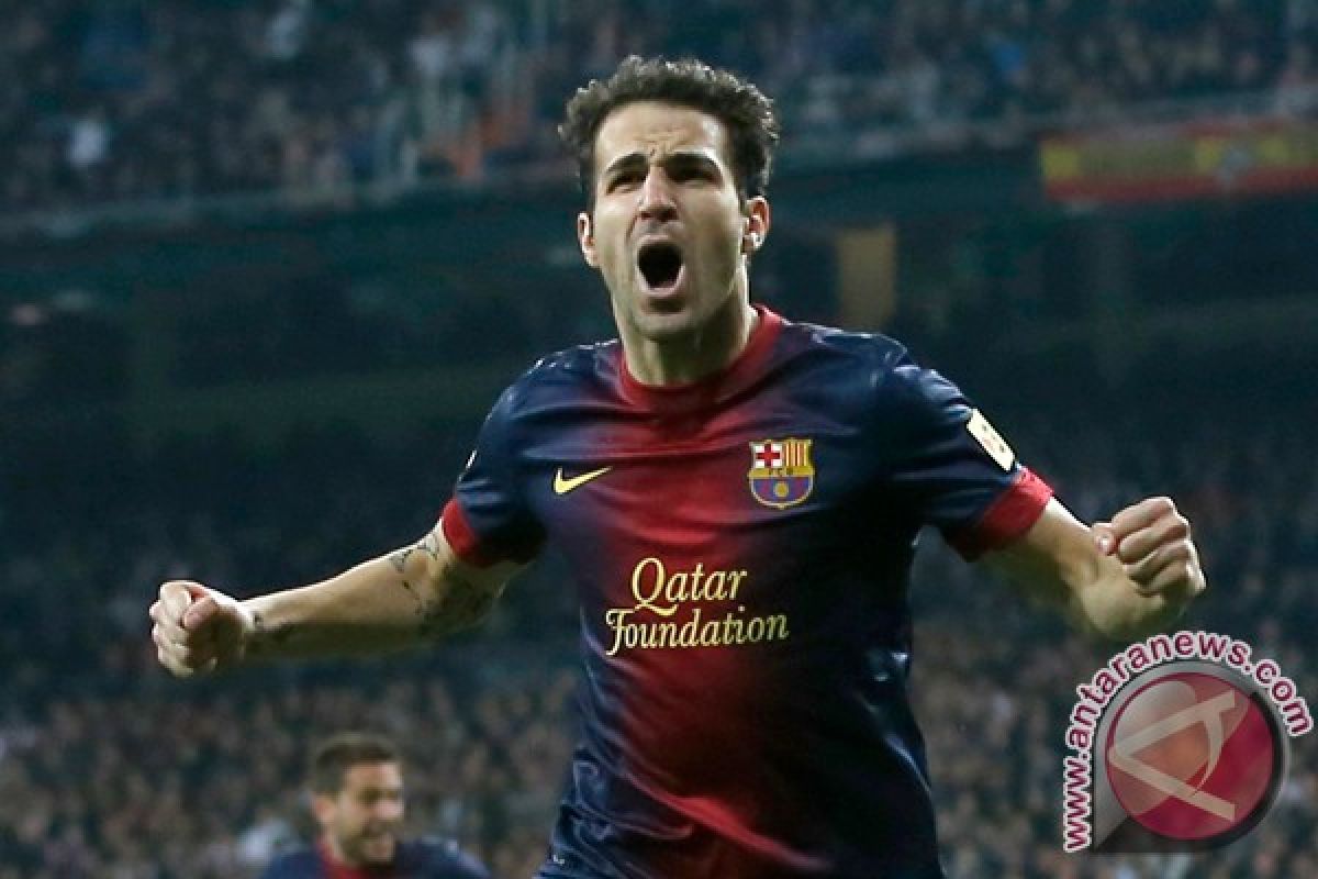 Barcelona tegaskan Fabregas tidak dijual