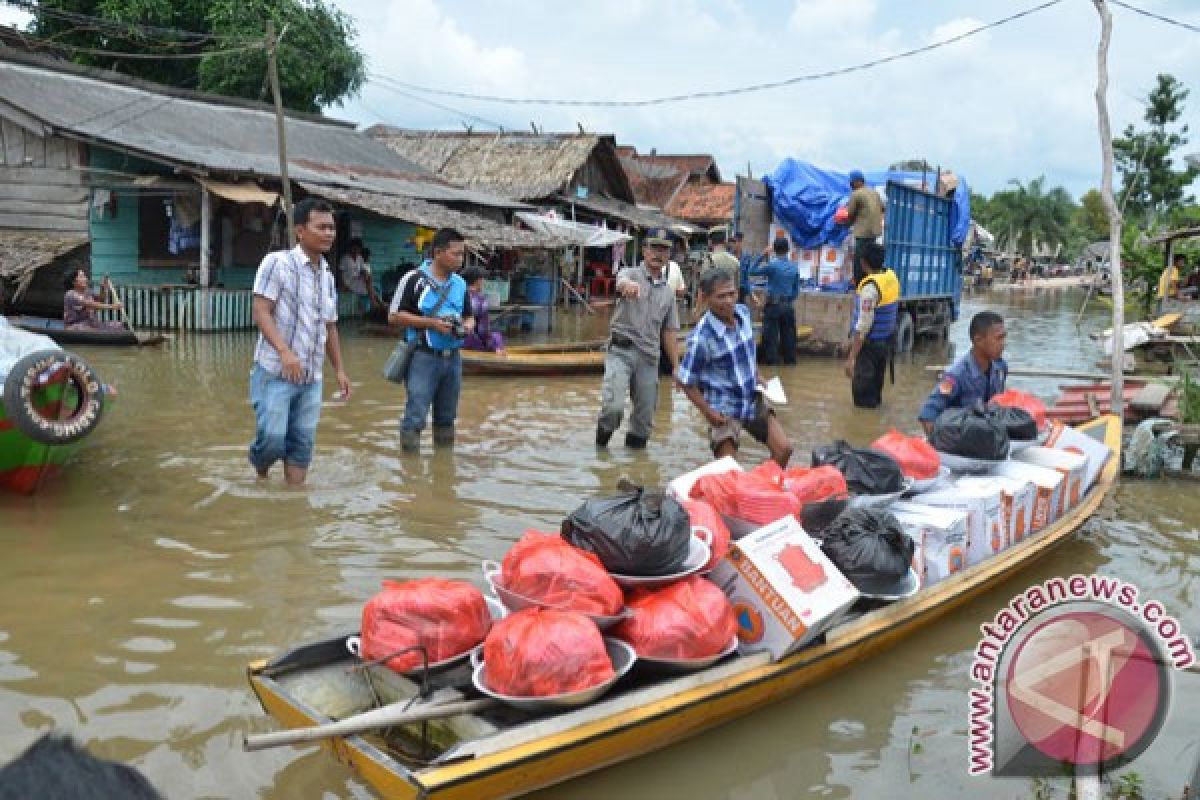 Banjir besar landa Mesuji, 14 desa terendam banjir