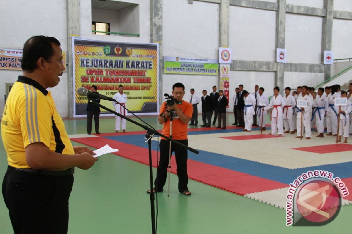 254 Karateka Kaltim Ikuti Kejuaraan Terbuka di Kukar