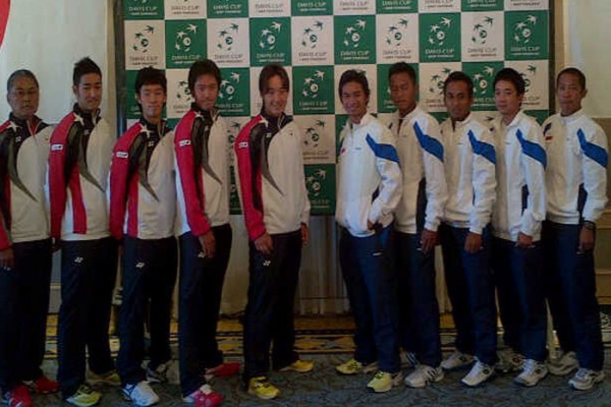 Indonesia ditaklukkan Jepang 0-5 di Piala Davis
