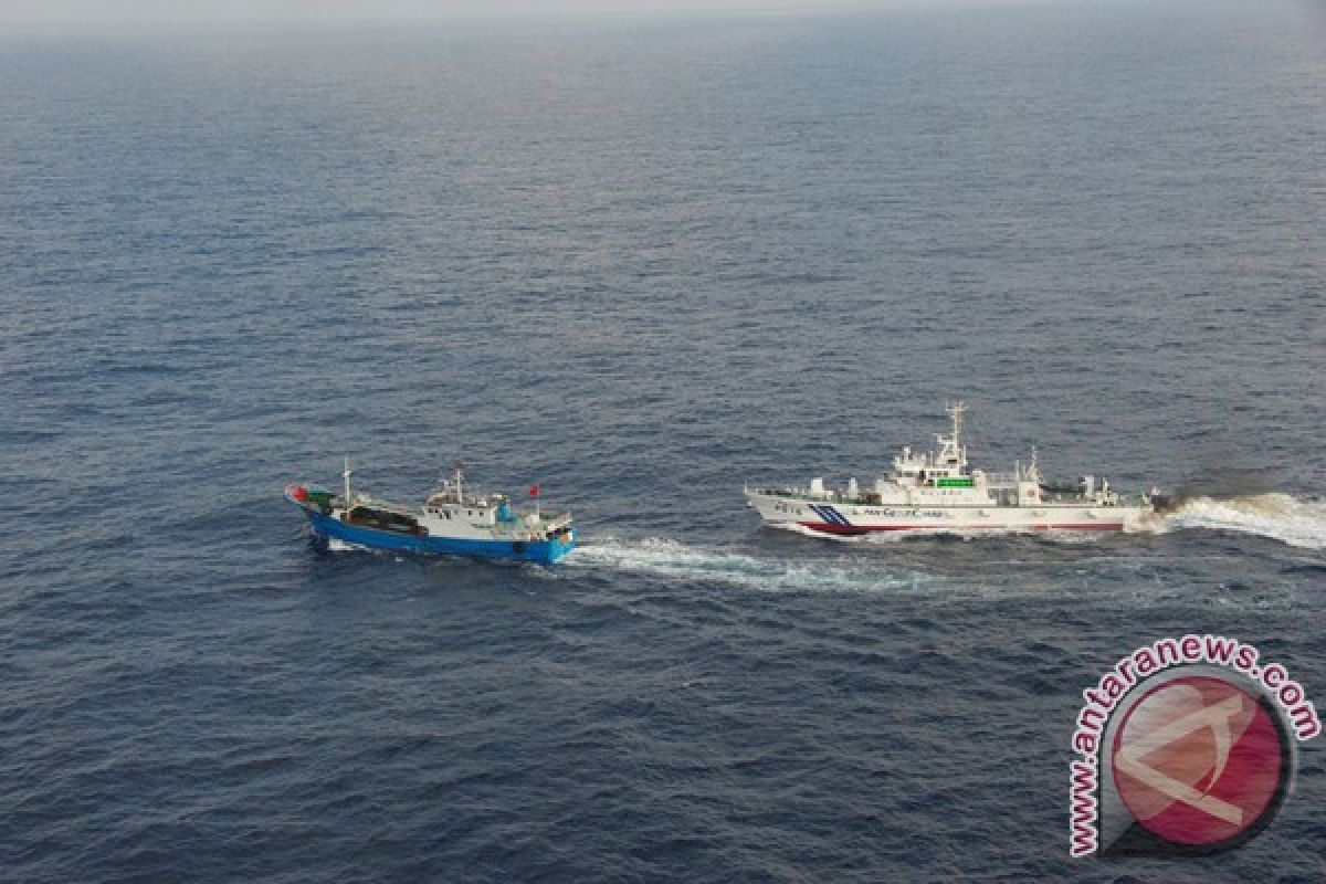 Jepang tangkap seorang kapten kapal China