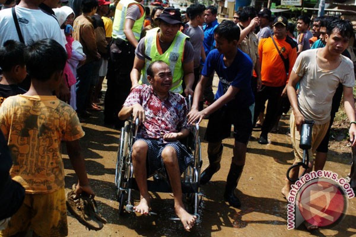 Banjir kembali menggenangi wilayah Jatiasih Bekasi