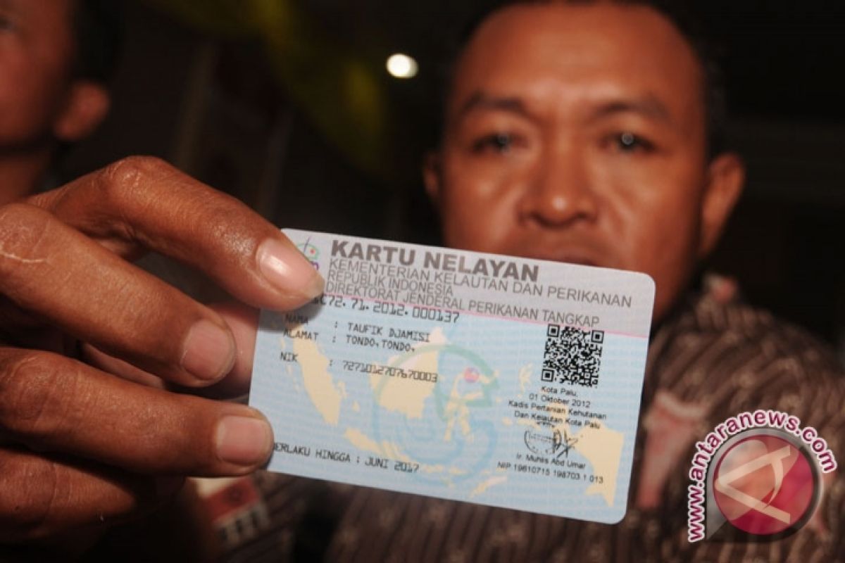 29.000 Nelayan Sulteng Kantongi Kartu Nelayan 