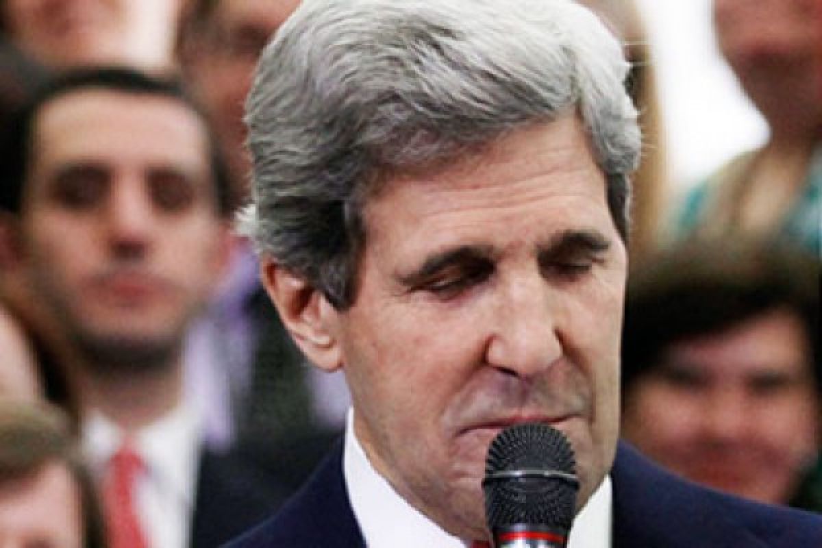 Kerry desakkan tindakan keras bagi Korut sebagai peringatan untuk Iran