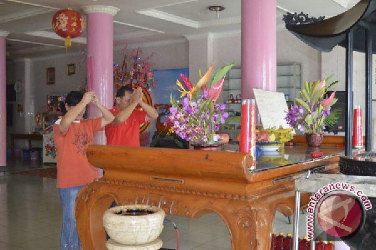 Vihara Buddhayana bengkulu siap sambut imlek