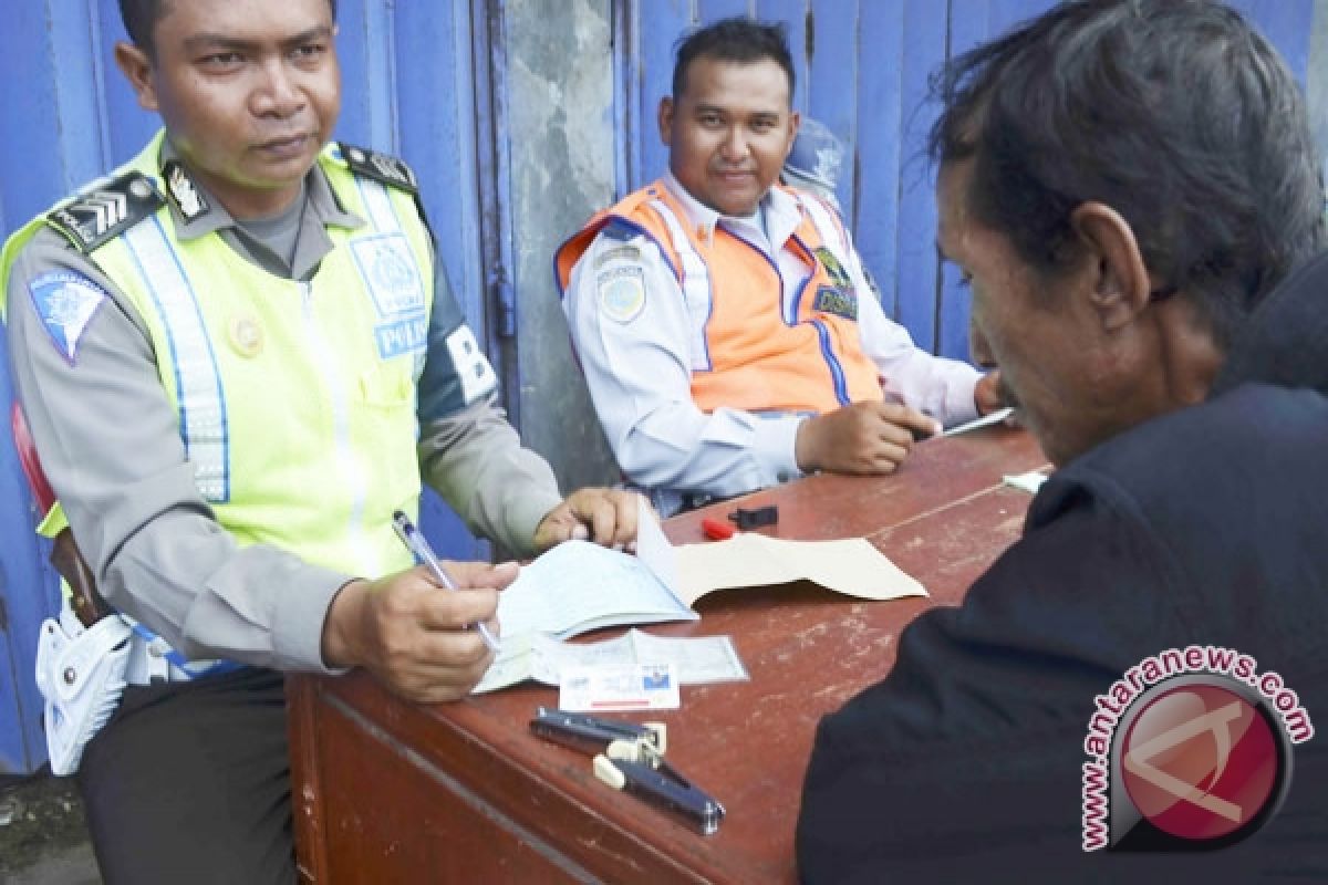 Polres Bengkulu tindak 1.050 pelanggar lalu lintas