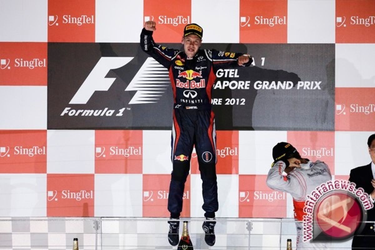 Vettel catat waktu tercepat dalam tes Jerez 
